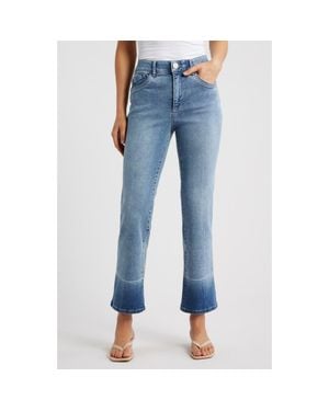 Wit & Wisdom Bennett Skyrise Barely Bootcut Jeans - Blue