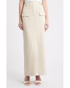 Odd Muse The Ultimate Muse Maxi Trouser Skirt - Natural