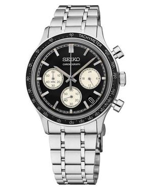SEIKO WATCHES Essentials Chronograph Bracelet Watch, 38.7Mm - Gray