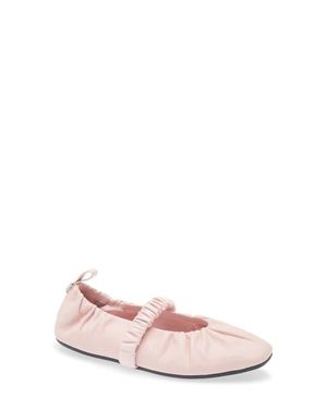 Rag & Bone Spire Ruched Mary Jane Flat - Pink