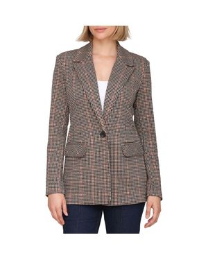 Bagatelle Tailored One-Button Blazer - Gray