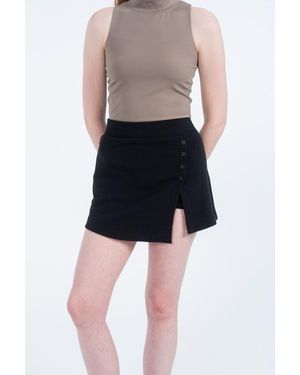 Sierra Madre Golf All Square Skort - Black