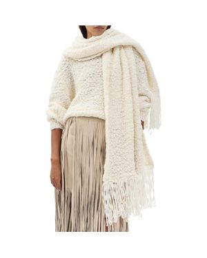 Rag & Bone Luisa Sweater With Scarf - Natural