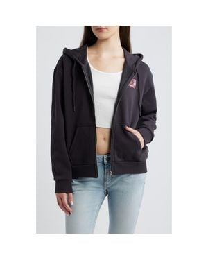 Rip Curl Catalina Island Front Zip Cotton Hoodie - Black