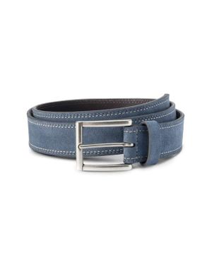 Allen Edmonds Bourbon Street Suede Belt - Blue