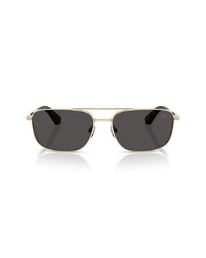 Burberry 59Mm Pilot Sunglasses - Multicolor
