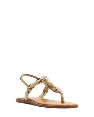 SCHUTZ SHOES Camellia Slingback Sandal - Natural