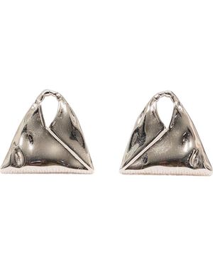 ADW Gami Bag Earrings - Metallic