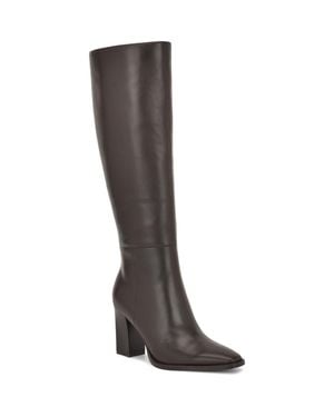 Nine West Zazz Knee High Boot - Brown