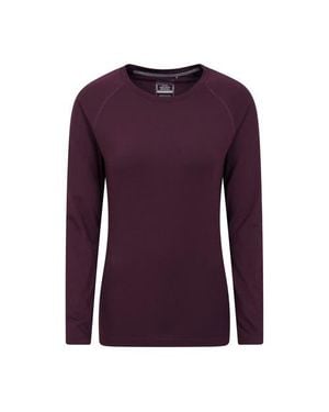 Mountain Warehouse Quick Dry Long-Sleeved Top - Purple