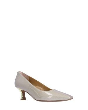 J. Reneé Ellsey Kitten Heel Pump - Brown