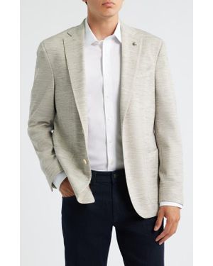 Jack Victor Hartford Knit Wool Mélange Sport Coat - Gray