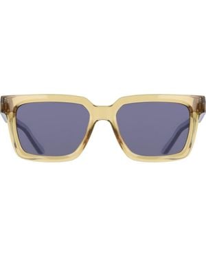 Nike Tide Cosmic 53Mm Square Sunglasses - Blue