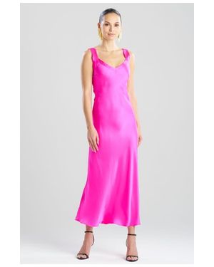 Natori Key Backless Gown - Pink