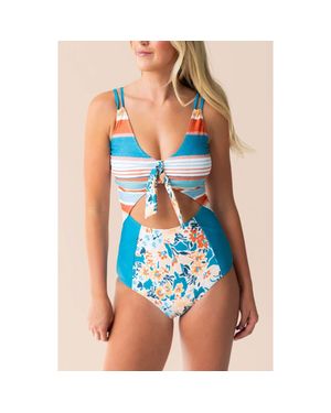 Nanis High Tide One Piece - Blue