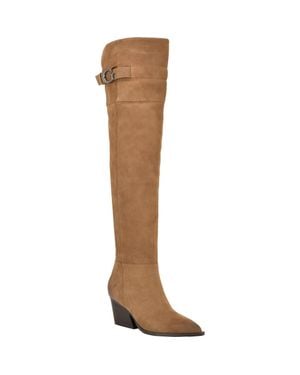Guess Wilton Over The Knee Boot - Brown