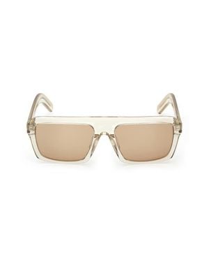 adidas 55Mm Square Sunglasses - Natural
