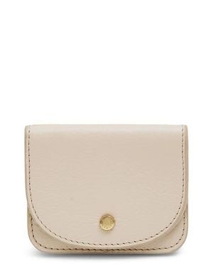Aimee Kestenberg Pucker Up Leather Wallet - Natural