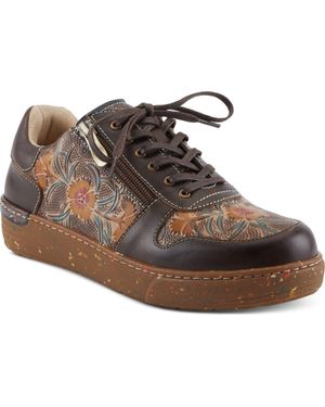 Spring Step Sincerity Sneaker - Brown