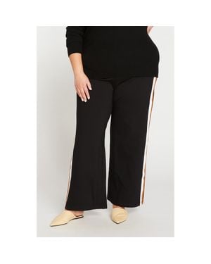 UNIVERSAL STANDARD Stephanie Ponte Wide Leg Pants - Black