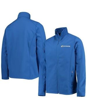 Dunbrooke Los Angeles Rams Big & Tall Sonoma Softshell Full-Zip Jacket - Blue
