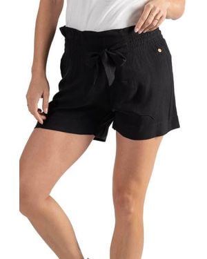 Cache Coeur Maternity Shorts Nubie - Black
