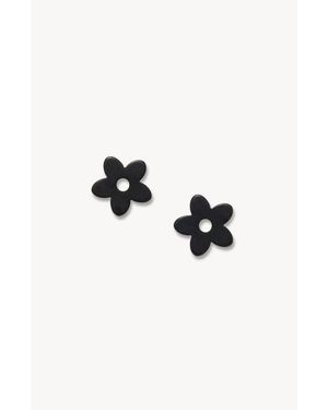 Machete Petite Flower Charms - Black