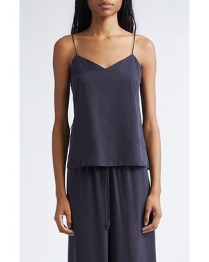 Max Mara Unghia Silk Camisole - Blue
