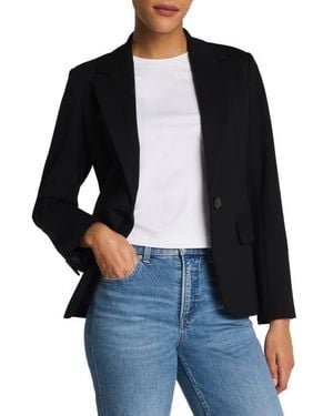 Spanx Stretch Ponte Blazer - Black