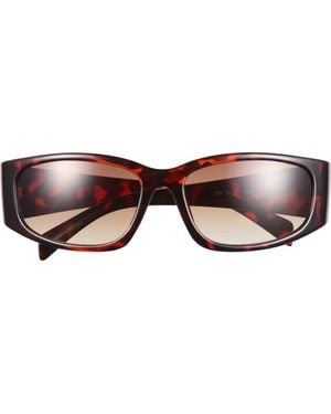 BP. Y2K Wrap Sunglasses - Brown