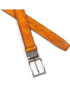 Anthony Veer Bari Leather Belt - Orange