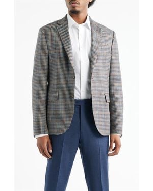 Zanella Treviso Wool & Silk Sport Coat - Black