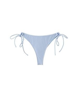 Mango Tie Side Bikini Bottoms - Blue