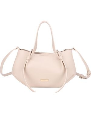 MALI + LILI Mini Lou Lou Vegan Leather Tote - Pink