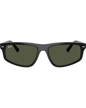 Ray-Ban 59Mm Irregular Sunglasses - Green
