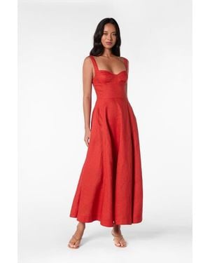 Nicholas Anya Dress - Red