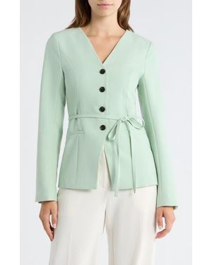 ALIGNE Parker Belted Jacket - Green