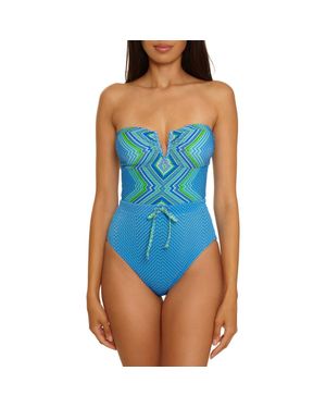 Becca Sunrise One-Piece Swimsuit - Blue
