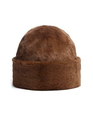 Rag & Bone Kennedy Faux Fur Hat - Brown