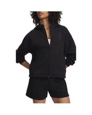 Under Armour Unstoppable Fleece Full Zip Hoodie - Black
