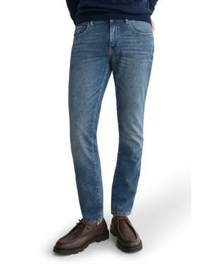 WARP+WEFT Ams Slim Knit Jeans - Blue