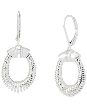 Robert Lee Morris Coiled Drop Earrings - Metallic