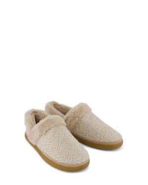 TOMS Oslo Faux-Fur Lined Convertible Slipper - Multicolor