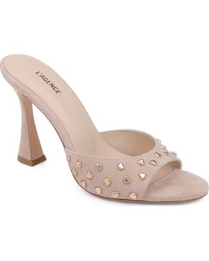 L'Agence Avery Iv Studded Mule - Pink