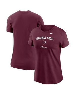 Nike Virginia Tech Hokies Primary T-Shirt - Purple