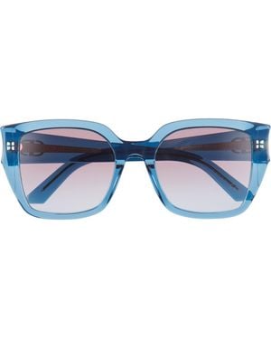 Dior Glow S1I Square Sunglasses - Blue