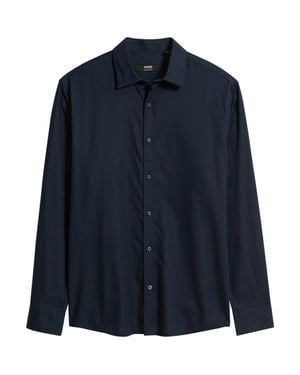 Mavi Cotton Blend Button-Up Shirt - Blue