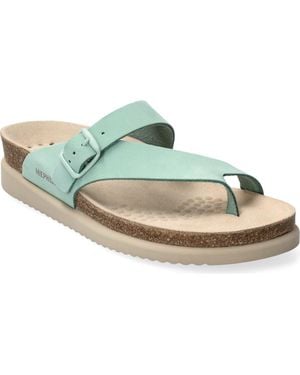 Mephisto Helen Toe Loop Sandal - Blue