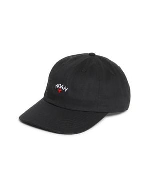 Noah Core Logo Embroidered 6-Panel Adjustable Baseball Cap - Black