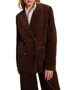 FAVORITE DAUGHTER The Agnes Corduroy Blazer - Brown